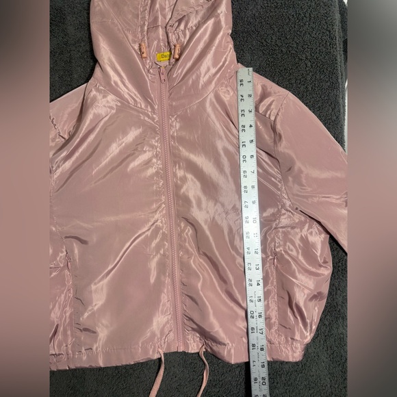 Daisy Women's Pink Hooded Cropped Jacket - Picture 5 of 5